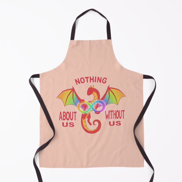 Item preview, Autistic Dragon - Nothing About Us Without Us designed and sold by DragonDecagon.