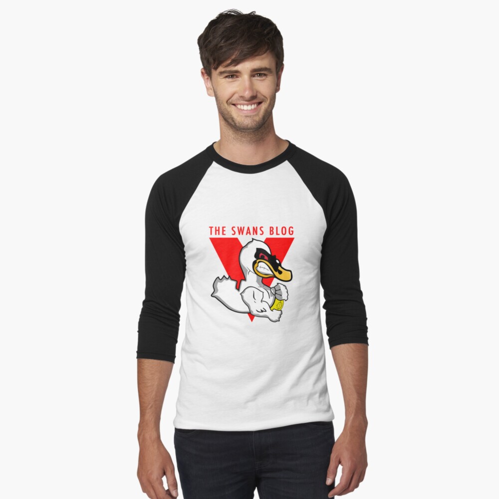 Item preview, Baseball ¾ Sleeve T-Shirt designed and sold by theswansblog.