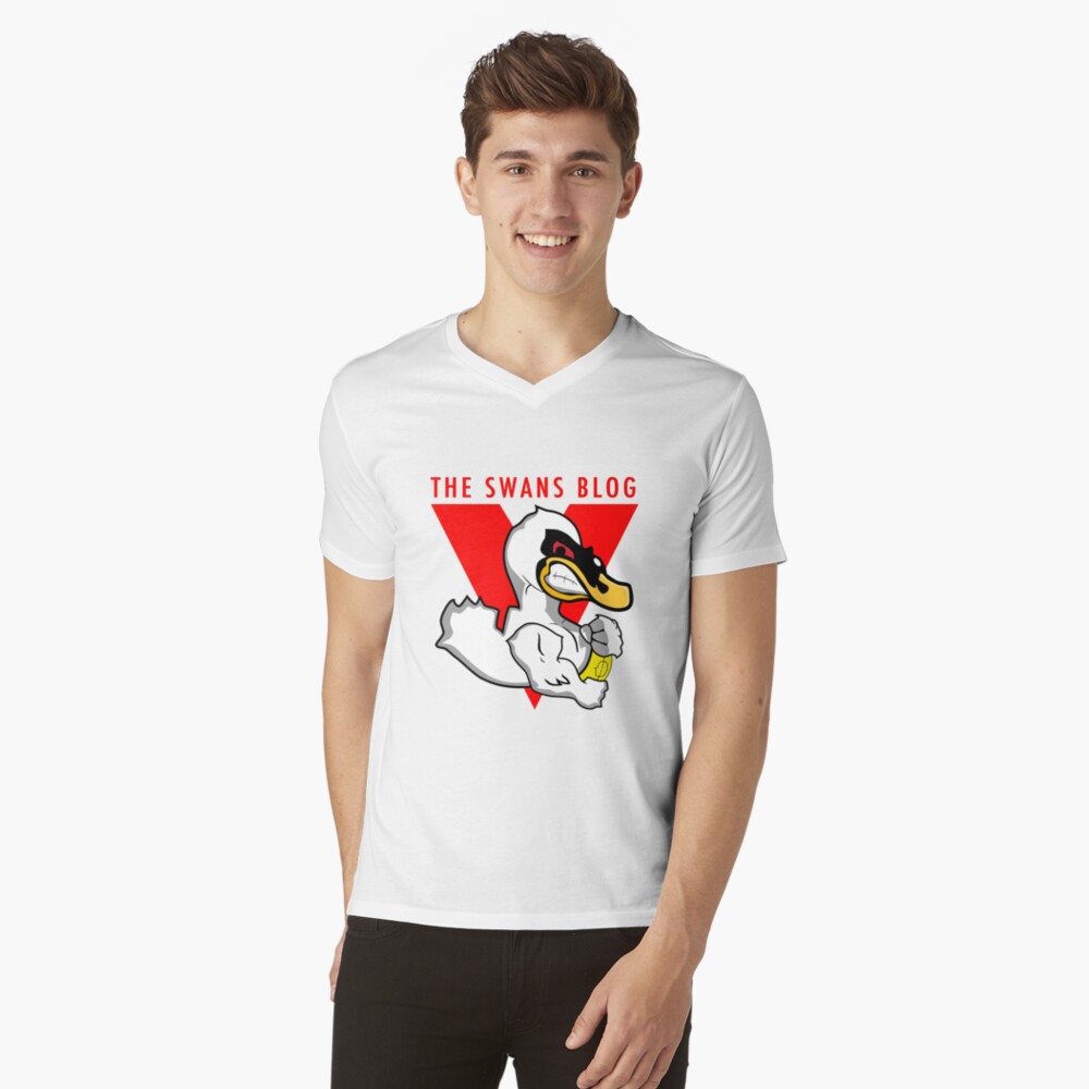 Item preview, V-Neck T-Shirt designed and sold by theswansblog.
