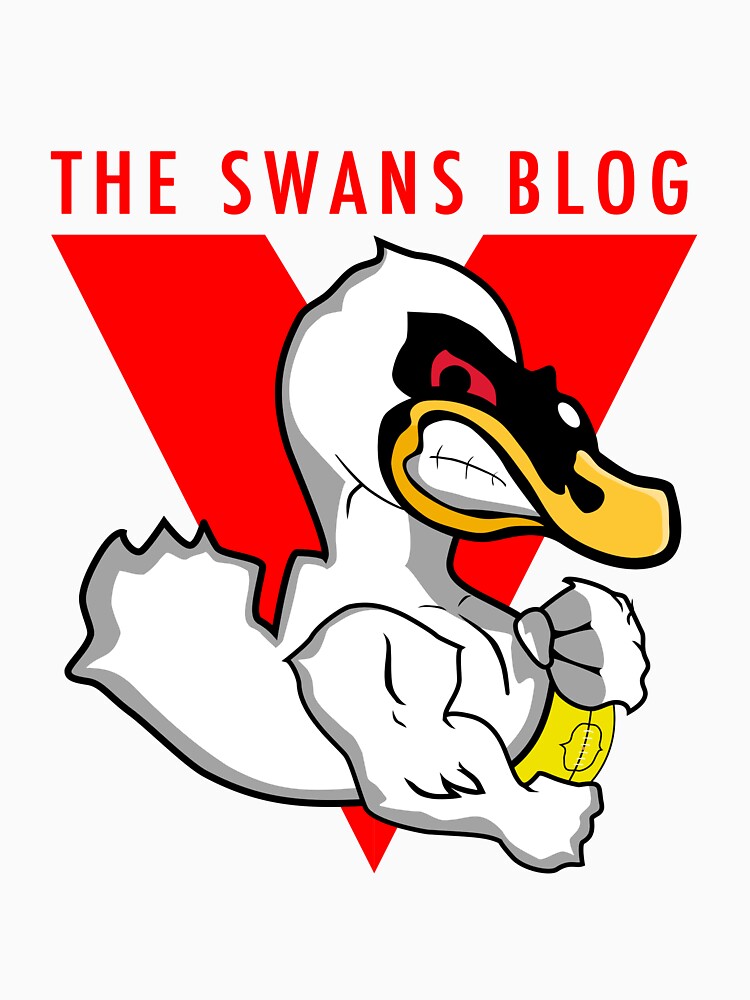 Thumbnail 7 of 7, Classic T-Shirt, The Swans Blog Title V on White designed and sold by theswansblog.