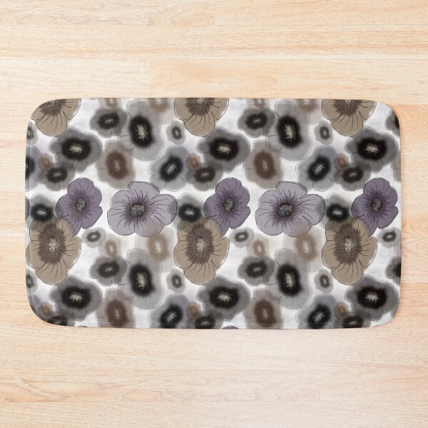 Item preview, Brown-gray flowers  designed and sold by fuzzyfox.