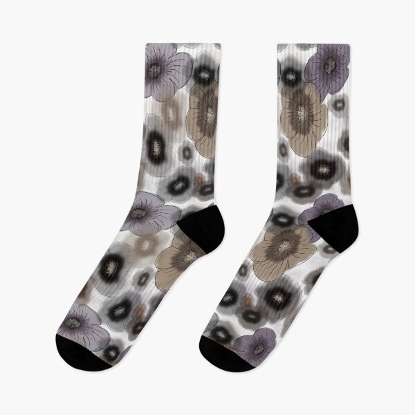 Item preview, Brown-gray flowers  designed and sold by fuzzyfox.