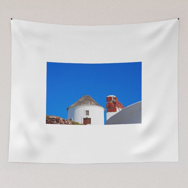 Item preview, Santorini windmill designed and sold by BlueEdgeDesigns.