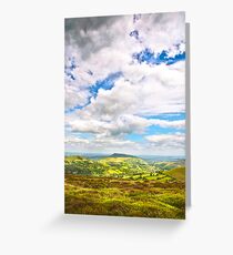 Clouds Over Skirrid Greeting Card