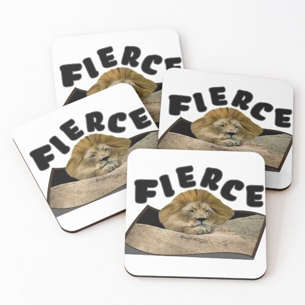 Item preview, Photo of lion using 3-D with FIERCE designed and sold by With My Hands By K.