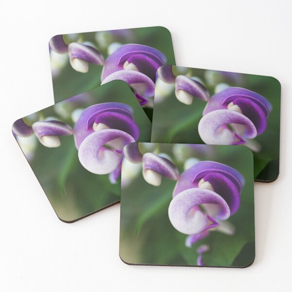Item preview, Corkscrew Vine Flower Purples designed and sold by Joy Watson - Natural Light Photography .