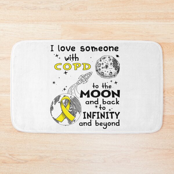 Item preview, I Love Someone With COPD To The Moon And Back designed and sold by heppenp.