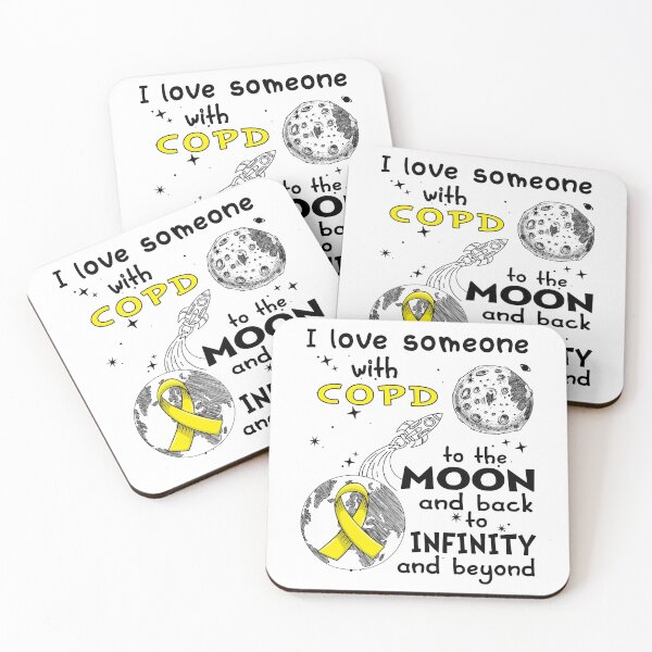 Item preview, I Love Someone With COPD To The Moon And Back designed and sold by heppenp.