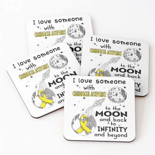 Item preview, I Love Someone With Craniofacial Acceptance To The Moon And Back designed and sold by heppenp.