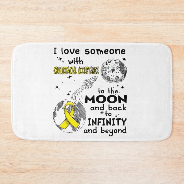 Item preview, I Love Someone With Craniofacial Acceptance To The Moon And Back designed and sold by heppenp.