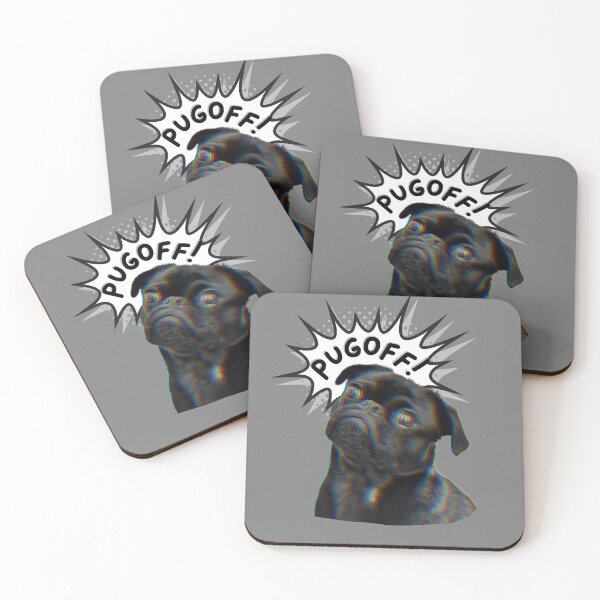 Item preview, pug off designed and sold by artiepants.