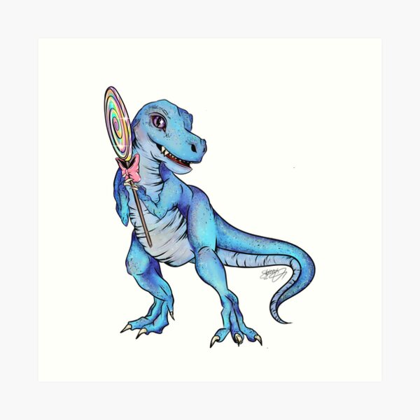 D Rex Wall Art Redbubble