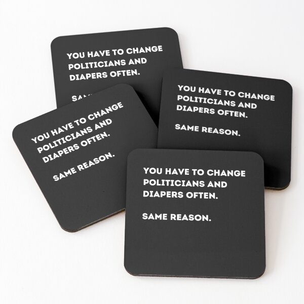 Item preview, Change politicians and diapers, same reason designed and sold by Sabrinaski.