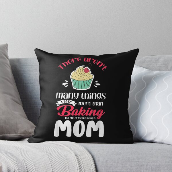 Artikelvorschau, I love Baking and being a Mom Cookies T-Shirt entworfen und verkauft von Lukifo-Vector.