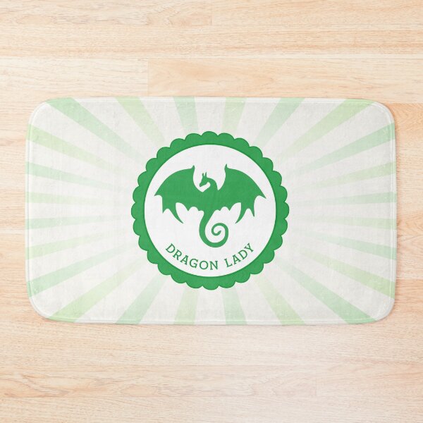 Item preview, Retro Dragon Lady Badge designed and sold by Kit Cronk.