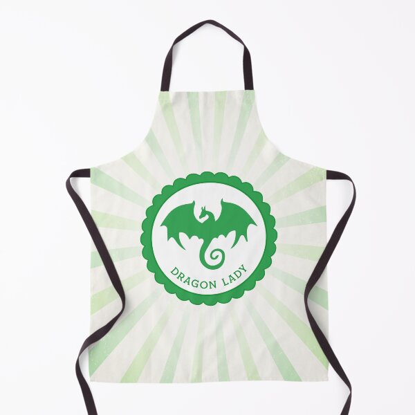 Item preview, Retro Dragon Lady Badge designed and sold by Kit Cronk.