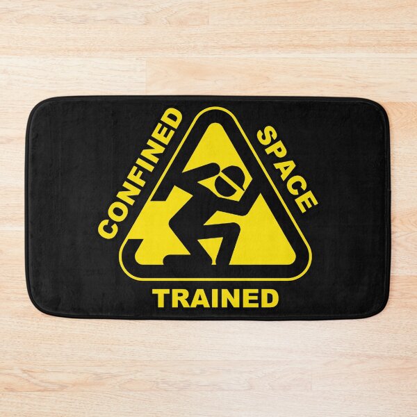 Item preview, Trained Confined Space;  designed and sold by StickerApe.