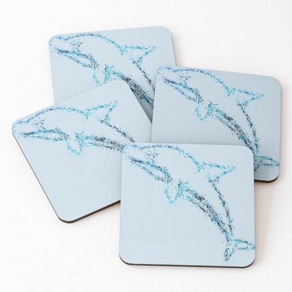 Item preview, cute dolphin - animals designed and sold by Fortified.