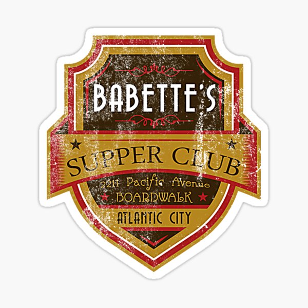 Item preview, Babette's Supper Club, distressed T-Shirt designed and sold by Lauvs291.