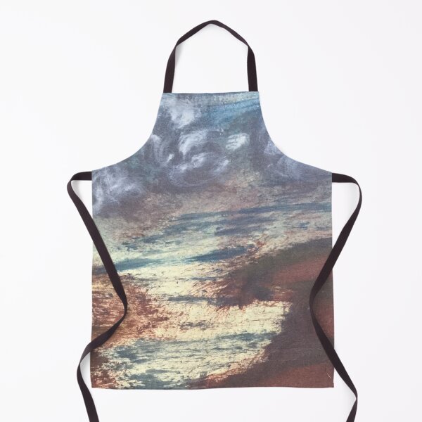 Item preview, Midnight Waves Hand Painted Oil Paint Painting Framed Art Print designed and sold by UncleStuScience.