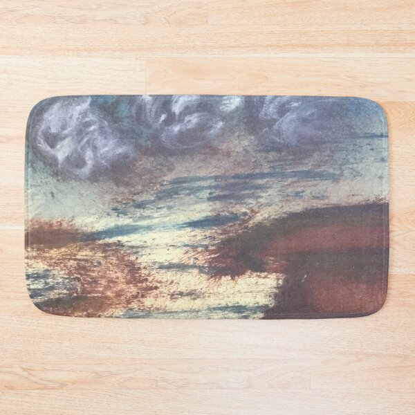Item preview, Midnight Waves Hand Painted Oil Paint Painting Framed Art Print designed and sold by UncleStuScience.