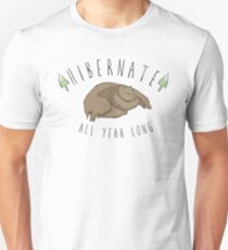 Hibernate All Year Long Slim Fit T-Shirt