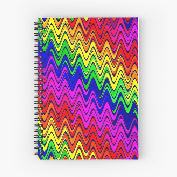 Item preview, WAVY-2 (Multicolor Bright)-(5525 x 6500 px) designed and sold by coloraddicted.