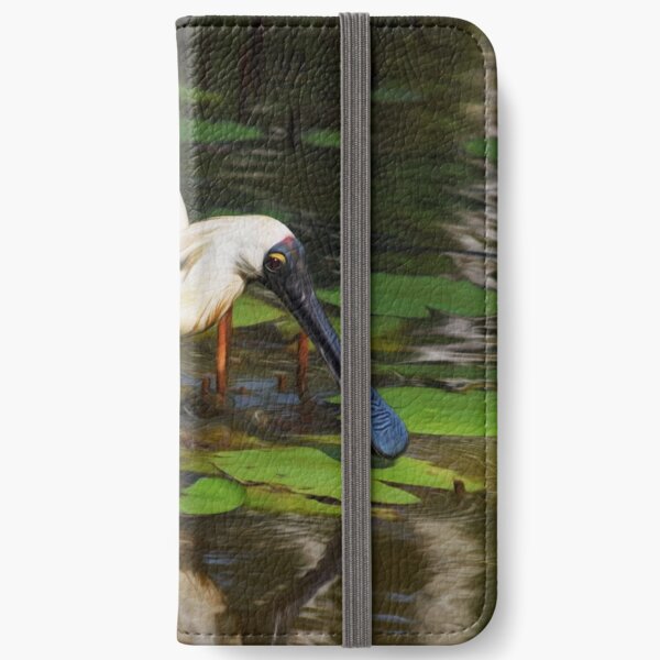 Royal Spoonbill iPhone Wallet