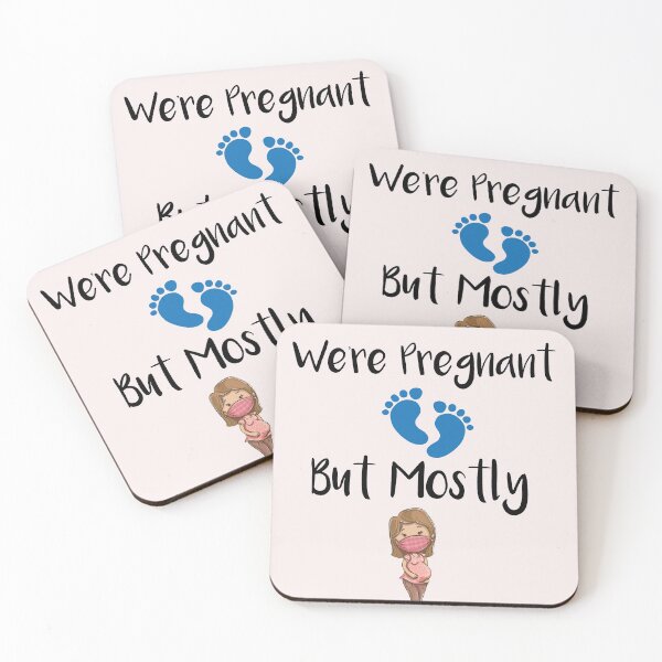 Item preview, We're Pregnant But Mostly Her , pregnant gifts  designed and sold by DANT-shirts.