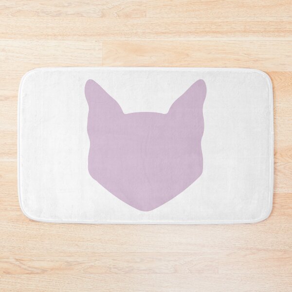 Item preview, Light Purple Cat Head designed and sold by Lilbel.