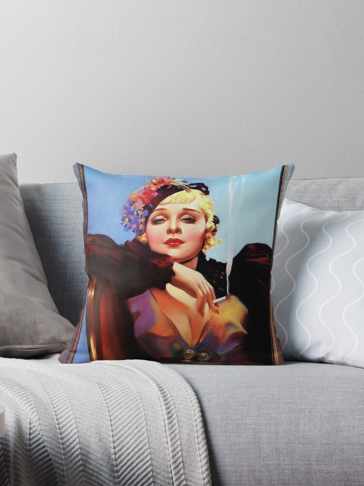 Portrait Of Anna Sten by Alberto Vargas Vintage Pin-Up Girl Art Room Decor Poster Art Print