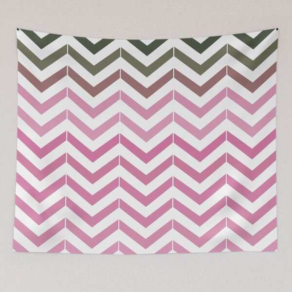 Item preview,  Green and pink waves designed and sold by Raspberry-Cat.