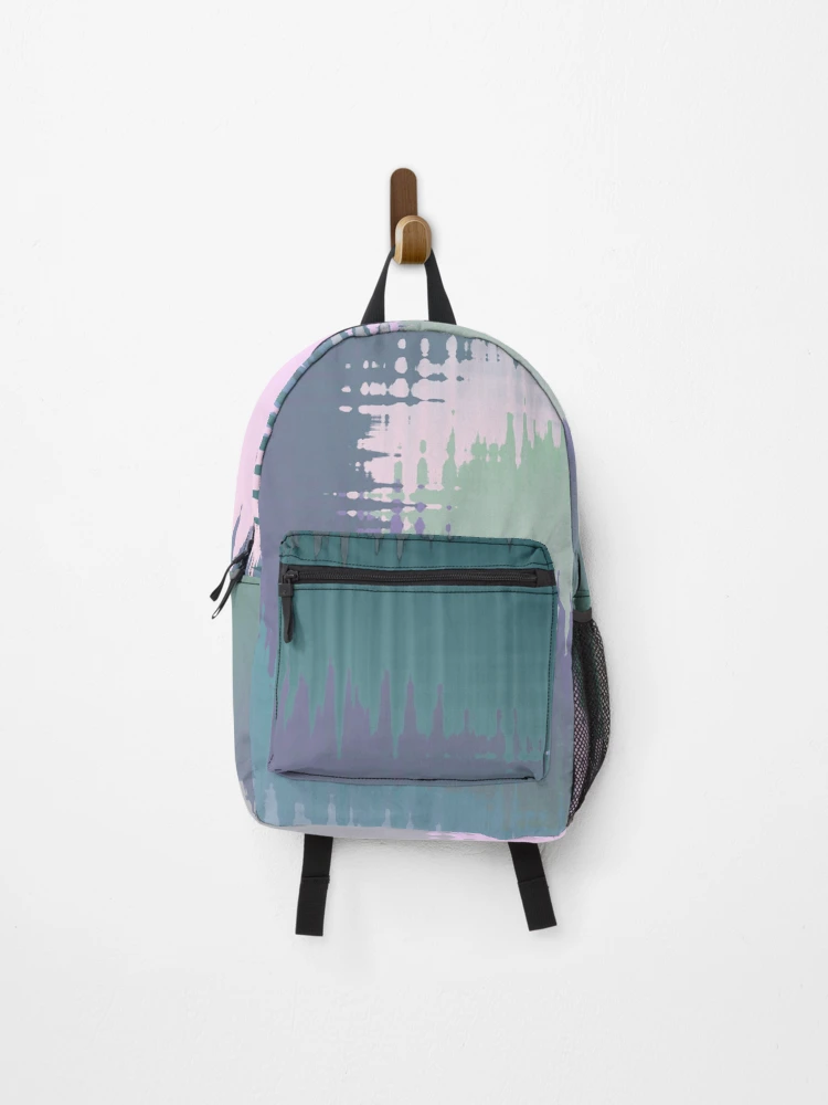 Thumbnail 1 of 3, Backpack, Polar waves designed and sold by Raspberry-Cat.