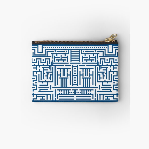 Item preview, Maze Blue - Abstract Art designed and sold by Sheldon Stewart.