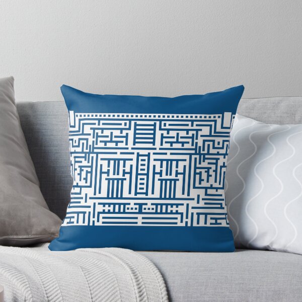 Item preview, Maze Blue - Abstract Art designed and sold by Sheldon Stewart.