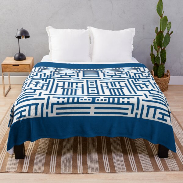 Item preview, Maze Blue - Abstract Art designed and sold by Sheldon Stewart.