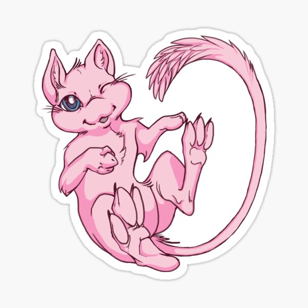 Cat mew Sticker