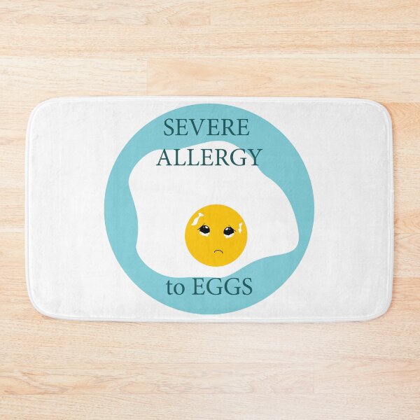 Item preview, Severe Allergy to Eggs Sign designed and sold by dyesandpigments.