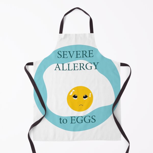 Item preview, Severe Allergy to Eggs Sign designed and sold by dyesandpigments.