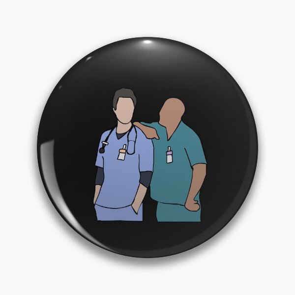 Item preview, JD and Turk Scrubs Essential designed and sold by hassieblalock.
