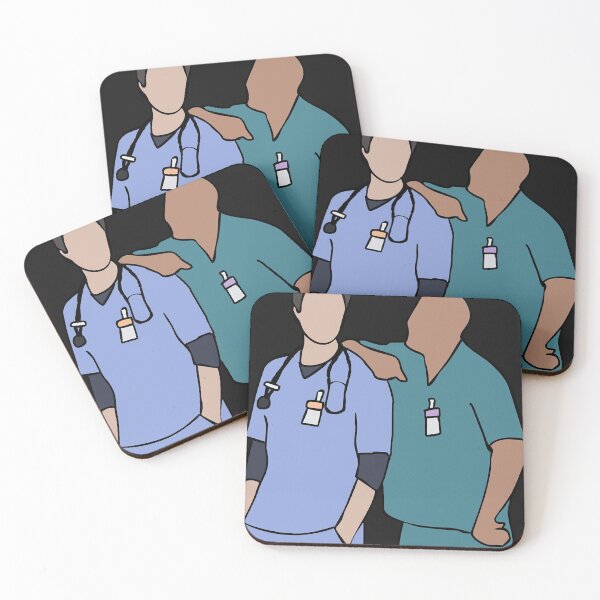 Item preview, JD and Turk Scrubs Essential designed and sold by hassieblalock.