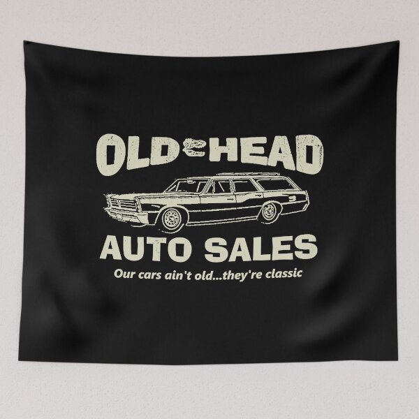 Item preview, Old Head Auto Sales - Classic Car T-Shirt designed and sold by Lauvs291.