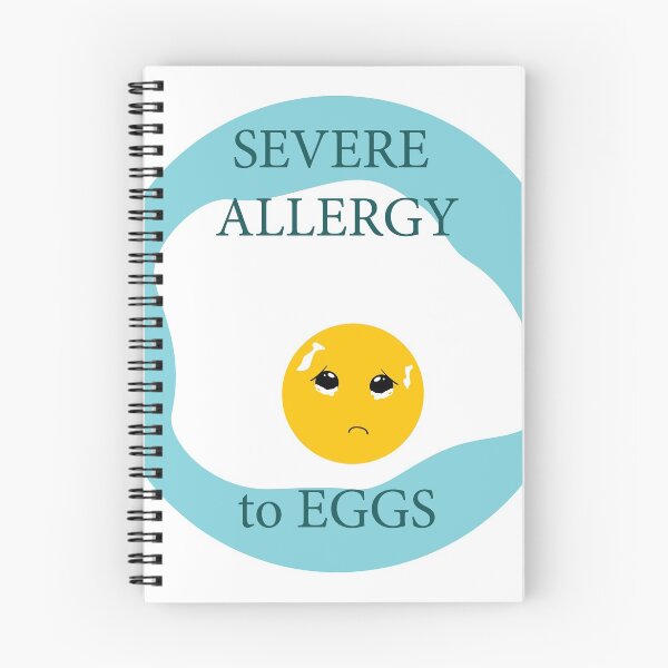 Artikelvorschau, Schwere Allergie gegen Eier Zeichen entworfen und verkauft von dyesandpigments.