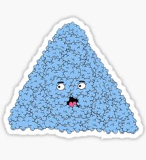 bubble pyramid Sticker