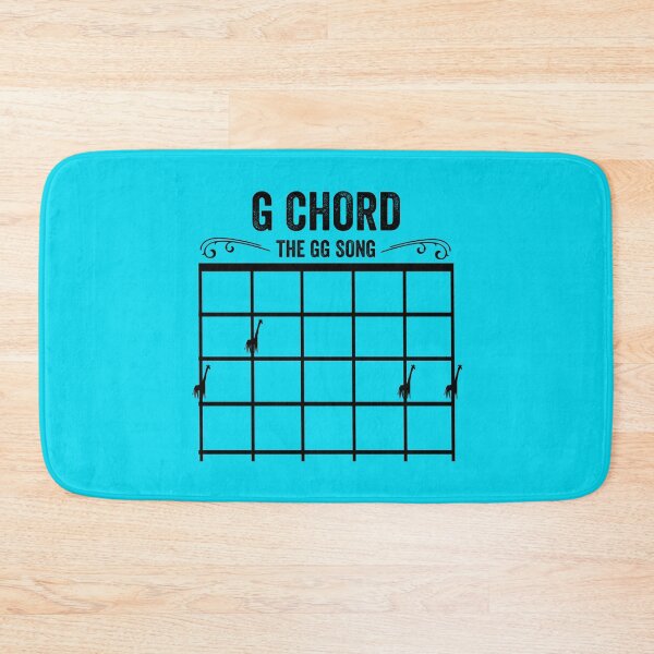 Item preview, G Guitar Chord, The GG Song of Giraffe Black designed and sold by kcaandwu.