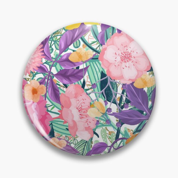 Item preview, Floral Flower Pattern designed and sold by nuvalonstyles.