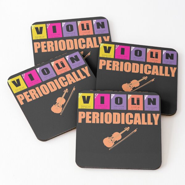 Item preview, Violin Player Violinist music Periodic Table Of Element Pun designed and sold by Faulkshop2.