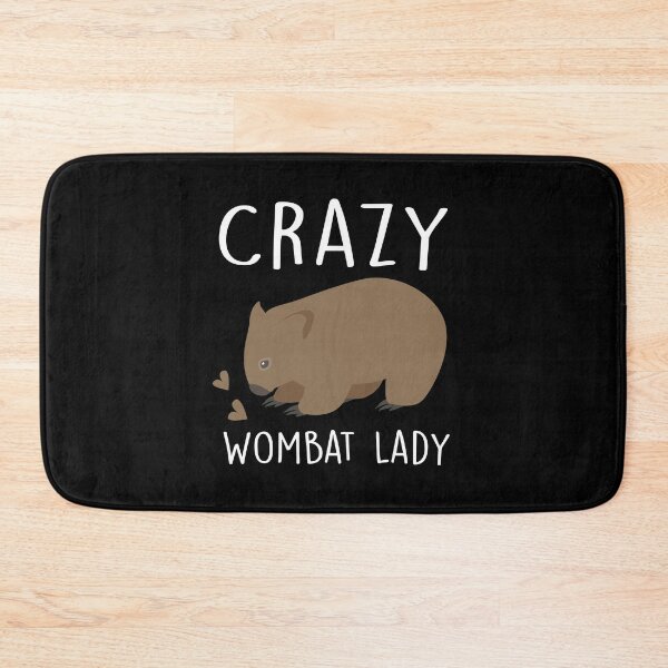 Item preview, Crazy wombat lady designed and sold by ElBeDesigns.
