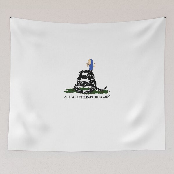 Item preview, Gadsden Flag Beavis Are You Threatening Me designed and sold by robbie22sweeney.