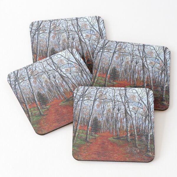 Item preview, Painting, Undergrowth in autumn designed and sold by Sabistar.
